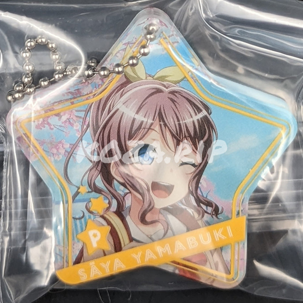 BanG Dream! - Star Acrylic Keychain - Saya Yamabuki