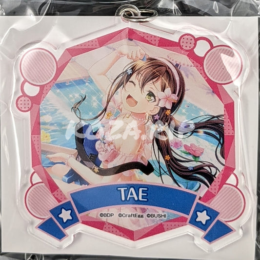 BanG Dream! - Acrylic Keychain - Tae Hanazono (Animate Exclusive ver. 1)