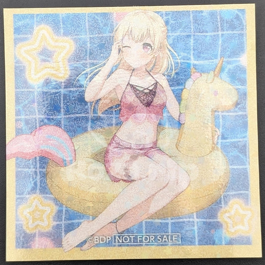 BanG Dream! - Hologram Sticker - Chisato Shirasagi (Summer Night Party! ver.)