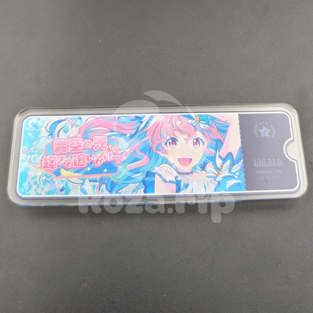 Project SEKAI - Acrylic Badge - Airi Momoi "Chasing The Sparkle Beyond the Blue Sky" After Show Banner