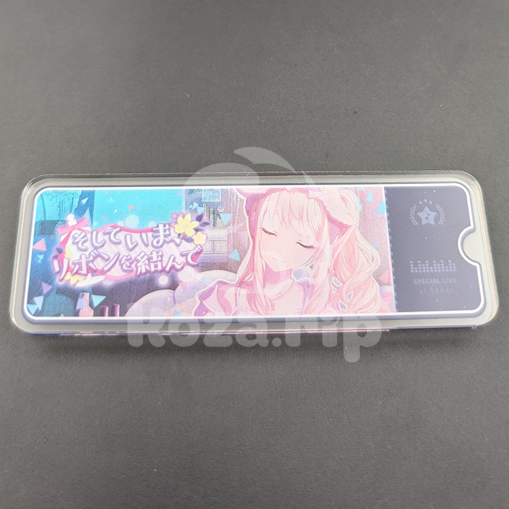 Project SEKAI - Acrylic Badge - Mizuki Akiyama "And Now, I Wear This Ribbon" After Show Banner