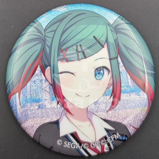 Project SEKAI - Glitter Can Badge - Miku Hatsune [Leo/need ver.] ("Brand New Classroom")