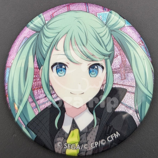 Project SEKAI - Glitter Can Badge - Miku Hatsune [Vivid BAD SQUAD ver.] ("Brand New Street")