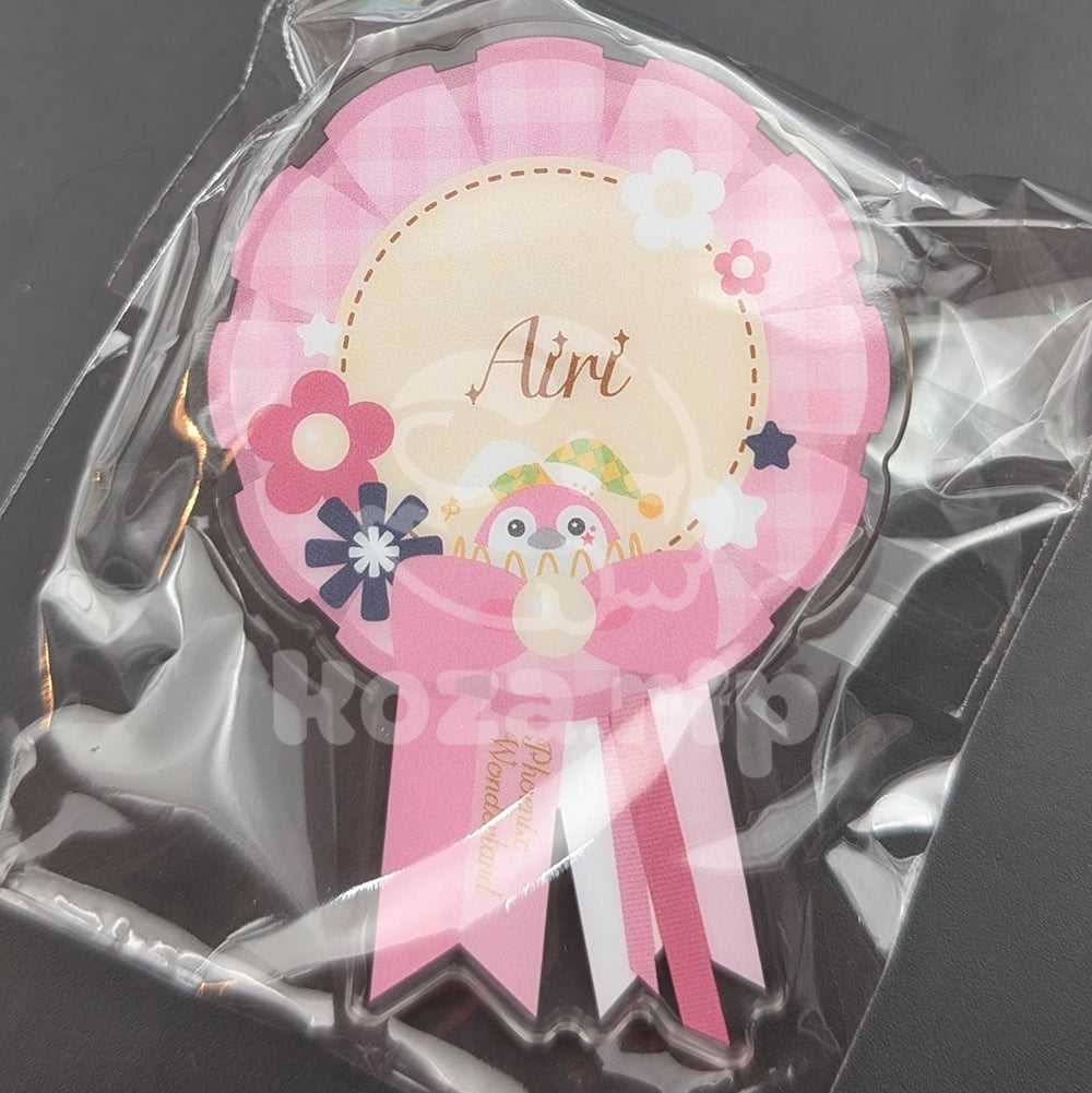 Project SEKAI - Acrylic Badge - Airi Momoi (Phoenix Wonderland Shop)