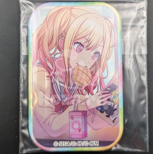Project SEKAI - Square Can Badge - Saki Tenma ("Resonating with you")