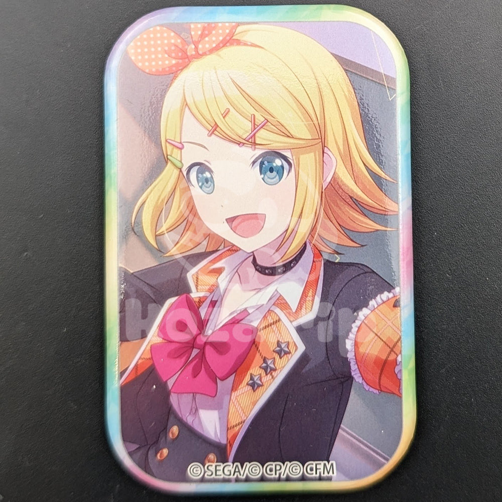 Project SEKAI - Square Can Badge - Rin Kagamine [Leo/need ver.] ("Unnamed Harmony")