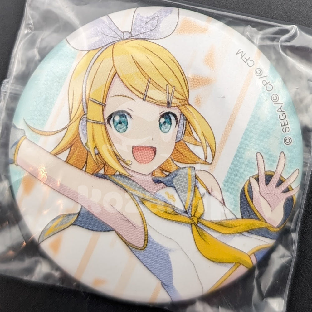 Project SEKAI - Can Badge - Rin Kagamine ("Bursting With Energy!")