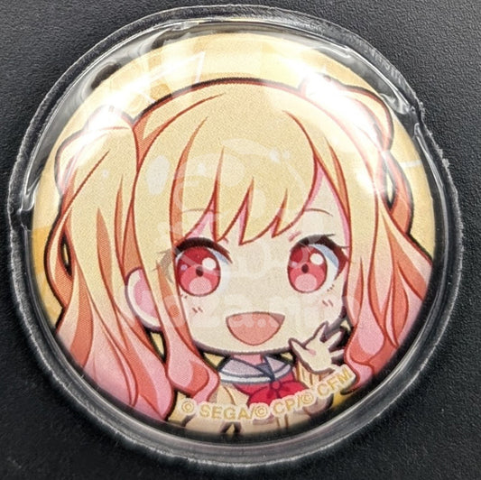 Project SEKAI - Mini Can Badge - Saki Tenma ("Hi there ♪")