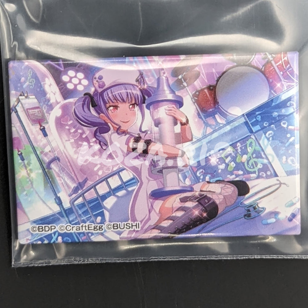 BanG Dream! - Square Can Badge - Ako Udagawa