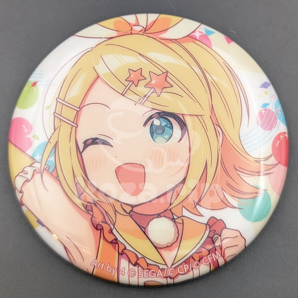Project SEKAI - Large Can Badge - Rin Kagamine [Wonderlands x Showtime ver.] (Wonderlands x Showtime 1st Connect Live STORIES)