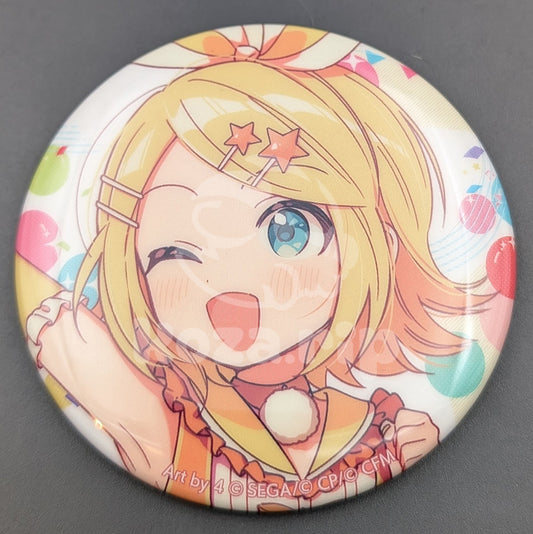 Project SEKAI - Large Can Badge - Rin Kagamine [Wonderlands x Showtime ver.] (Wonderlands x Showtime 1st Connect Live STORIES)