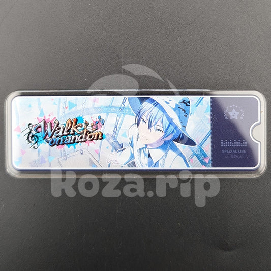 Project SEKAI - Acrylic Badge - Toya Aoyagi "Walk on and on" After Show Banner