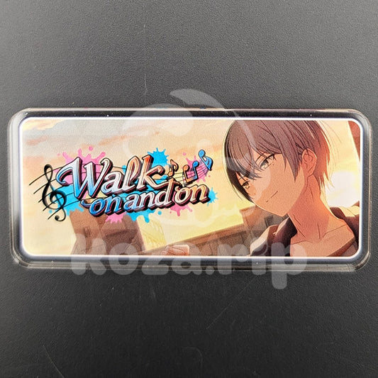 Project SEKAI - Acrylic Badge - Toya Aoyagi "Walk on and on" Banner