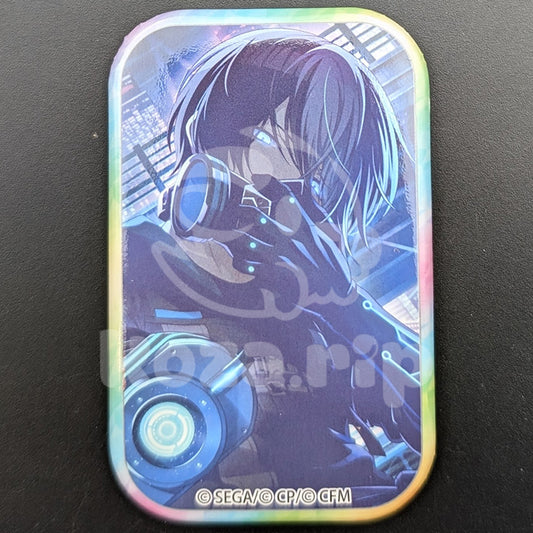 Project SEKAI - Square Can Badge - Toya Aoyagi ("close game/OFFLINE" trained ver.)