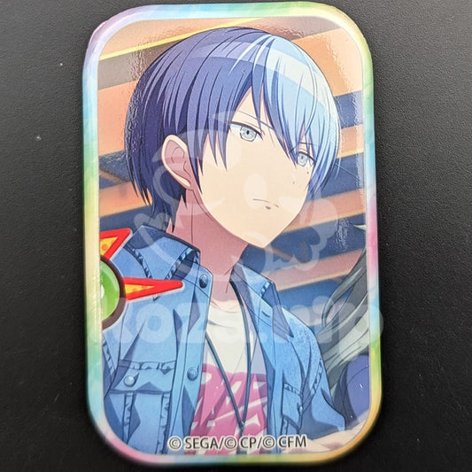 Project SEKAI - Square Can Badge - Toya Aoyagi ("close game/OFFLINE")