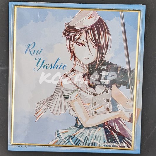 BanG Dream! × Ani-Art - Mini Shikishi - Rui Yashio (2020 ver.)