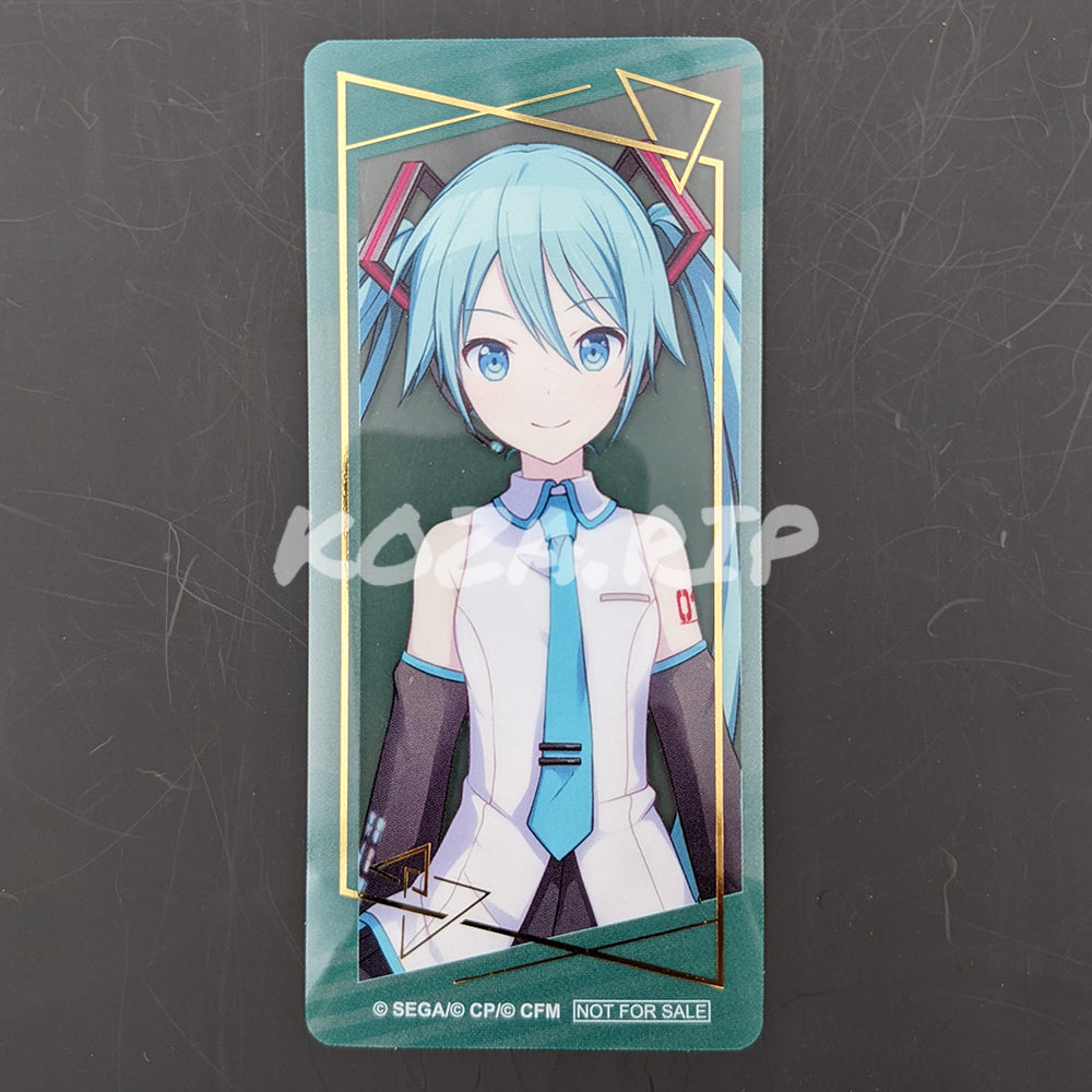 Project SEKAI - Animate Spring Fair 2022 - Bookmark - Miku Hatsune