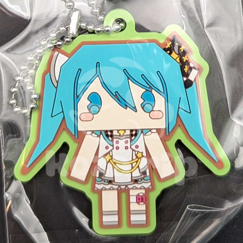 Project SEKAI - Rubber Keychain - Miku Hatsune [MORE MORE JUMP! ver.] (Avatar Costume ver.)