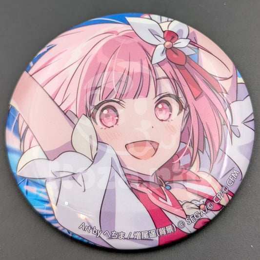 Project SEKAI - Large Can Badge - Emu Otori (Connect Live 3rd ANNIVERSARY Memorial Stage ver.)