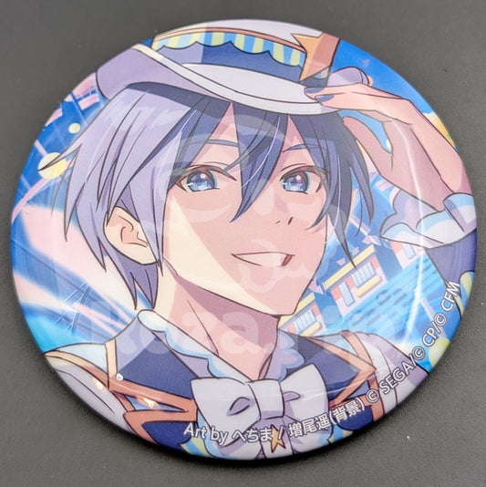 Project SEKAI - Large Can Badge - KAITO [Wonderlands x Showtime ver.] (Connect Live 3rd ANNIVERSARY Memorial Stage ver.)
