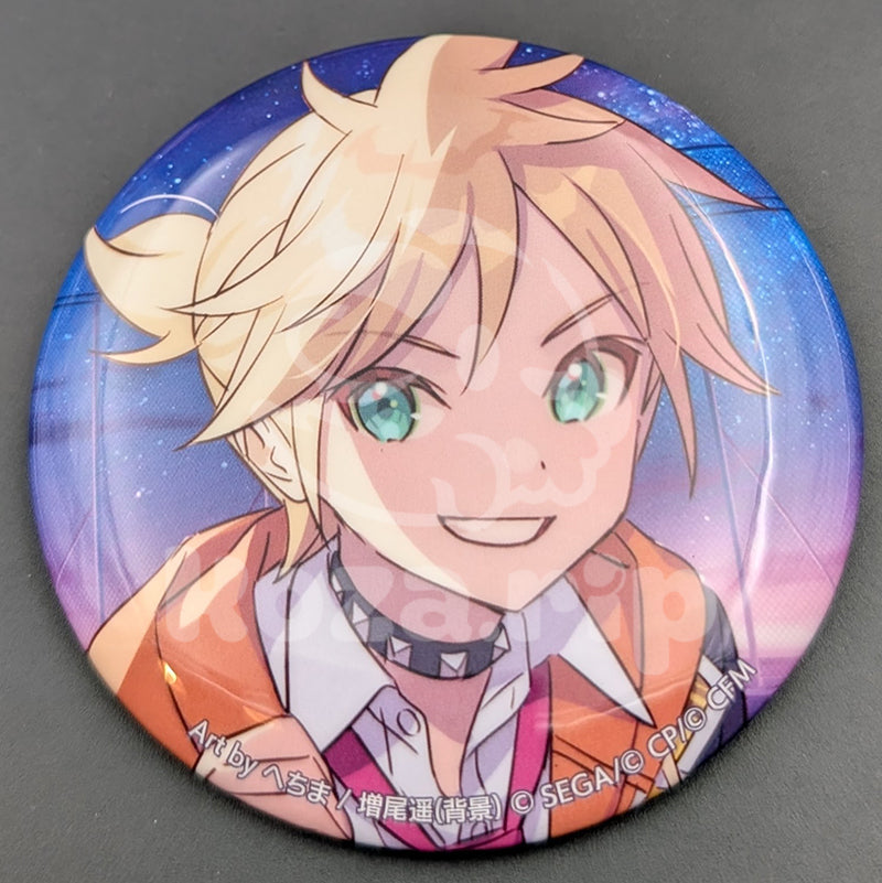 Project SEKAI - Large Can Badge - Len Kagamine [Leo/need ver.] (Connect Live 3rd ANNIVERSARY Memorial Stage ver.)