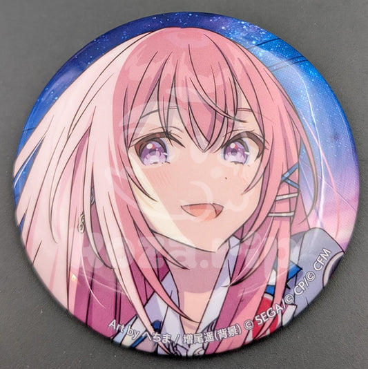Project SEKAI - Large Can Badge - Luka Megurine [Leo/need ver.] (Connect Live 3rd ANNIVERSARY Memorial Stage ver.)