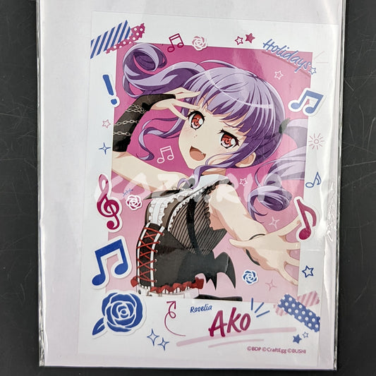 BanG Dream! - Holidays 2021 Bromide - Ako Udagawa