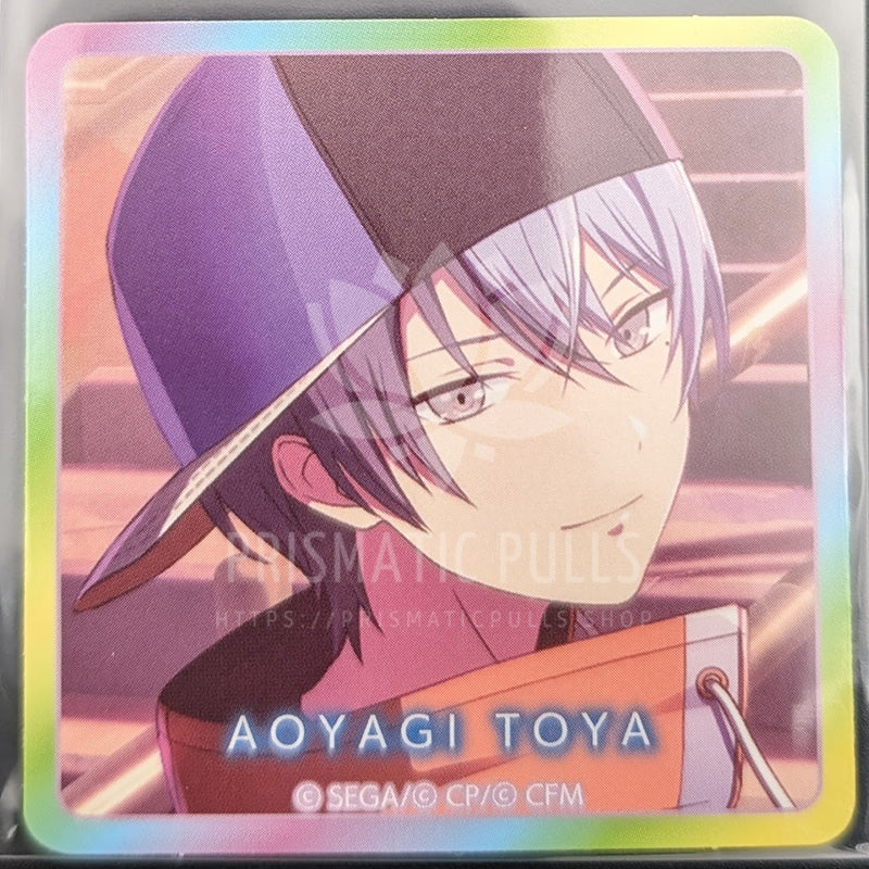 Project SEKAI - Square Sticker - Toya Aoyagi ("Bout for Beside You" trained ver.)