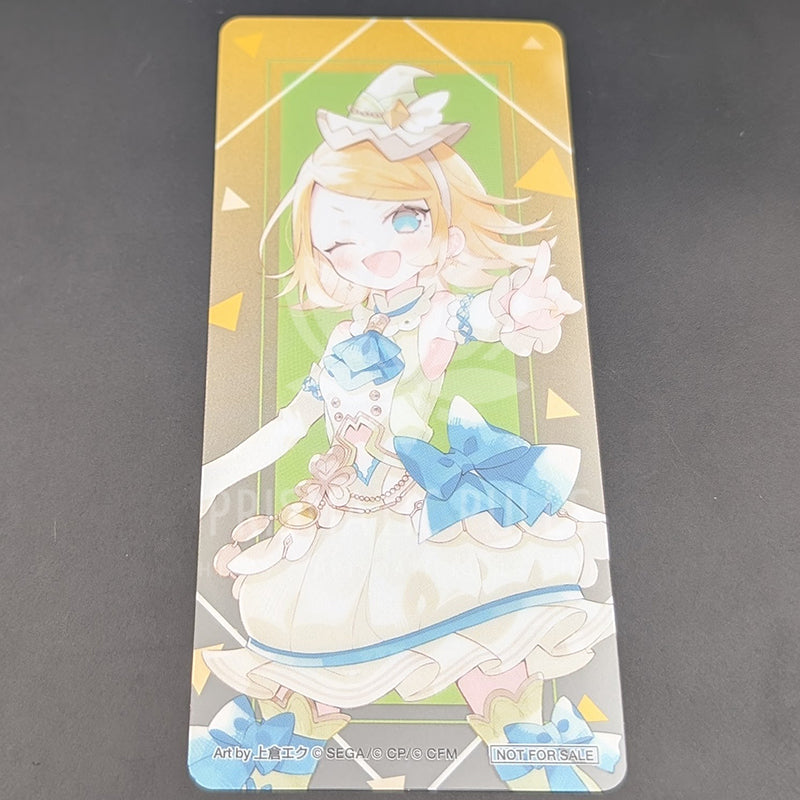 Project SEKAI - Bookmark - Rin Kagamine [MORE MORE JUMP! ver.] (Animate Summer Fair 2024)