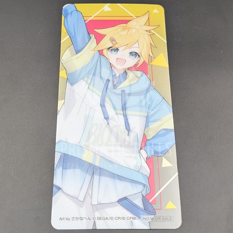 Project SEKAI - Bookmark - Len Kagamine [Vivid BAD SQUAD ver.] (Animate Summer Fair 2024)