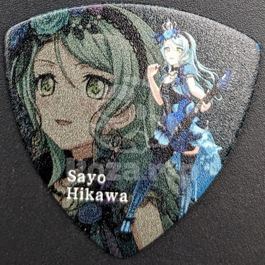 BanG Dream! × ESP - Guitar Pick - Sayo Hikawa (Blue Roses in Harmony ver.)