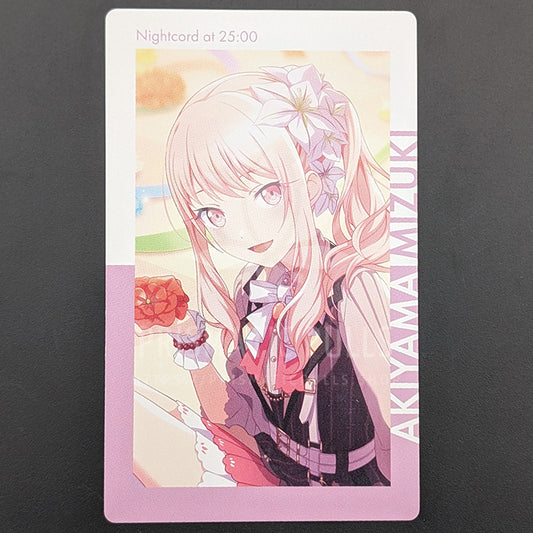 Project SEKAI Birthday Series - ePick Card - Mizuki Akiyama (2021-2022 ver.)