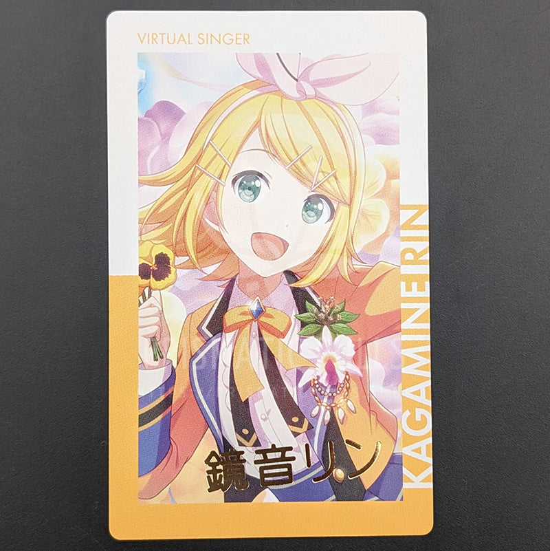 Project SEKAI Birthday Series - ePick Card - Rin Kagamine (2021-2022 ver.) [Foil ver.]
