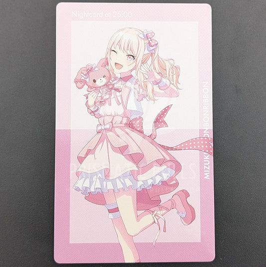 Project SEKAI × Sanrio - ePick Card - Mizuki Akiyama ("BONBONRIBBON")