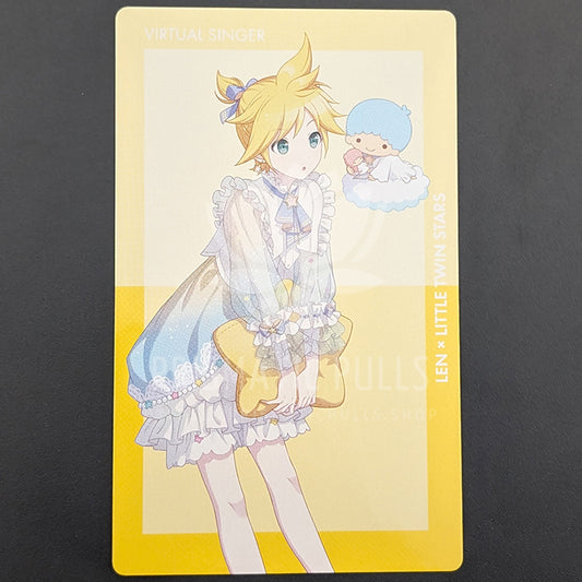 Project SEKAI × Sanrio - ePick Card - Len Kagamine ("Little Twin Stars")