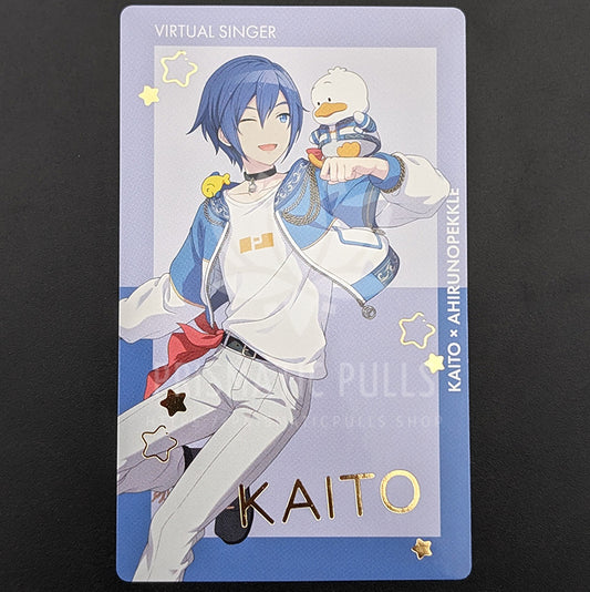 Project SEKAI × Sanrio - ePick Card - KAITO ("AHIRUNOPEKKLE") [Foil ver.]