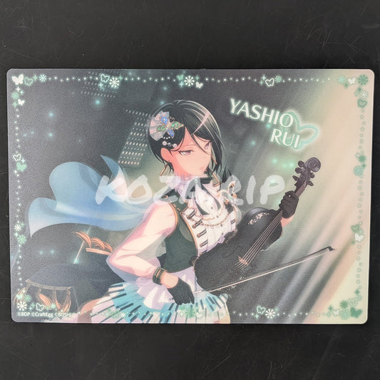 BanG Dream! - Visual Sheet - Rui Yashio ("Backstage Pass 3")
