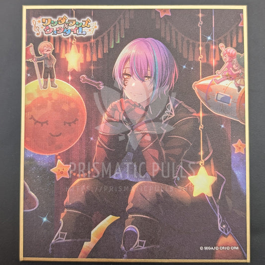 Project SEKAI - Mini Shikishi - Rui Kamishiro ("Endless Imagination & Challenges" trained ver.)