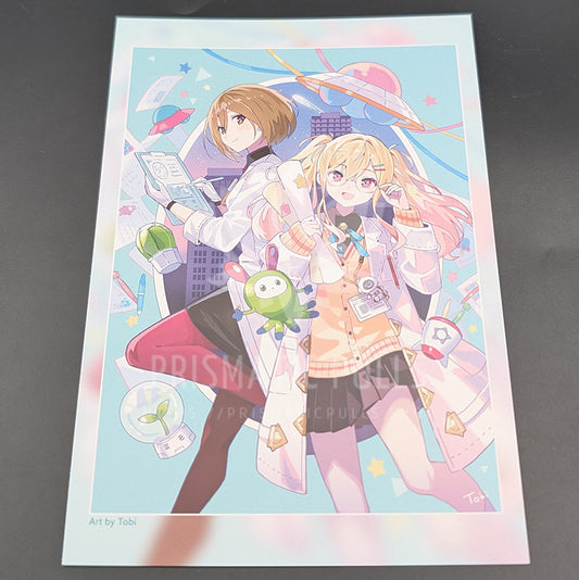 Project SEKAI - Postcard - Saki Tenma & MEIKO [Leo/need ver.] (Creators Festa 2024)