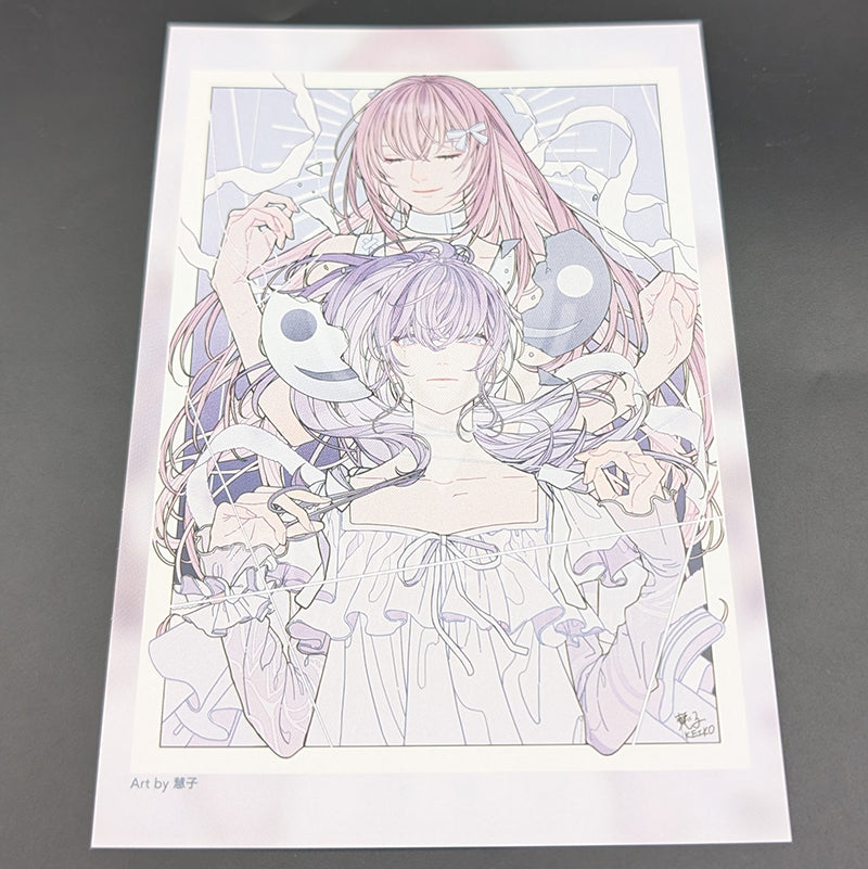 Project SEKAI - Postcard - Mafuyu Asahina & Luka Megurine [Nightcord at 25:00 ver.] (Creators Festa 2024)
