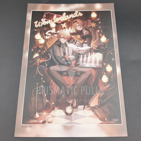 Project SEKAI - Postcard - Tsukasa Tenma & MEIKO [Wonderlands x Showtime ver.] (Creators Festa 2024)