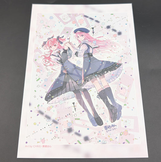 Project SEKAI - Postcard - Airi Momoi & Luka Megurine [MORE MORE JUMP! ver.] (Creators Festa 2024)
