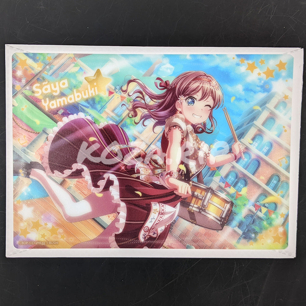 BanG Dream! - Visual Sheet - Saya Yamabuki ("Summer, Slow Summer")