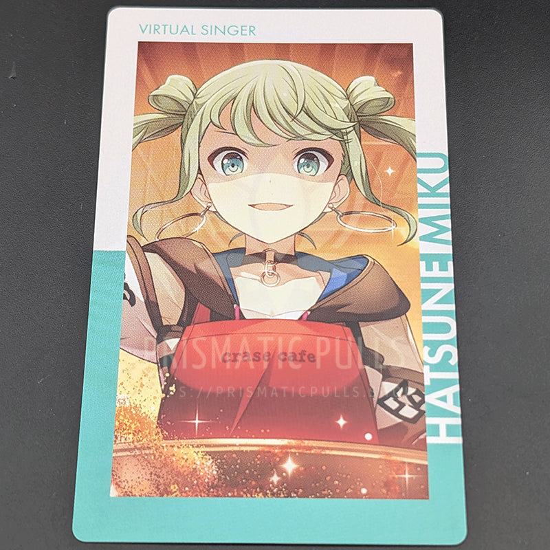 Project SEKAI - ePick Card - Miku Hatsune [Vivid BAD SQUAD ver.] ("Never Give Up Cooking!")