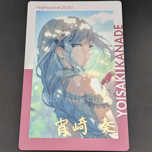 Project SEKAI - ePick Card - Kanade Yoisaki ("To You, My Caring Companion" trained ver.) [Foil ver.]
