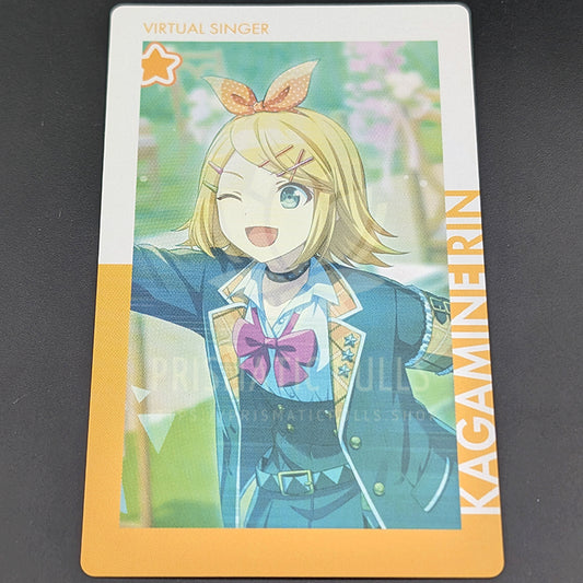 Project SEKAI - ePick Card - Rin Kagamine [Leo/need ver.] ("To You, My Caring Companion")