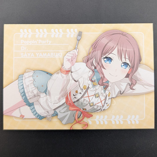 BanG Dream! - CD Extra Trading Card - "TARINAI" - Saya Yamabuki