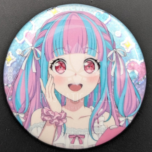 BanG Dream! × Village Vanguard - Hologram Can Badge - PAREO (Reona Nyubara) (Game Party! ver.)