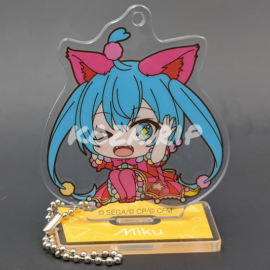 Project SEKAI x Vivimus - Acrylic Stand with Keychain - Miku Hatsune (Wonderlands×Showtime ver.)