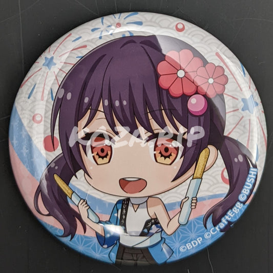 BanG Dream! × Fuji-Q 2022 - Can Badge - Tsukushi Futaba